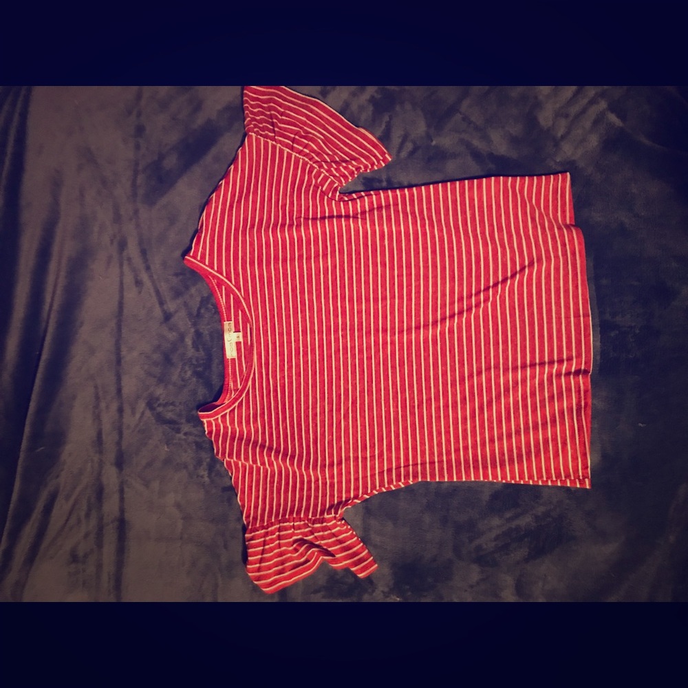 Casual Short Sleeved Top